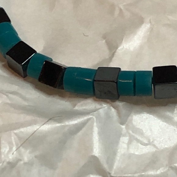 Silver and Turquoise Necklace - Picture 5 of 5